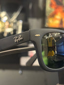Óculos Rayban Wayferer Preto Fosco - Pronta Entrega
