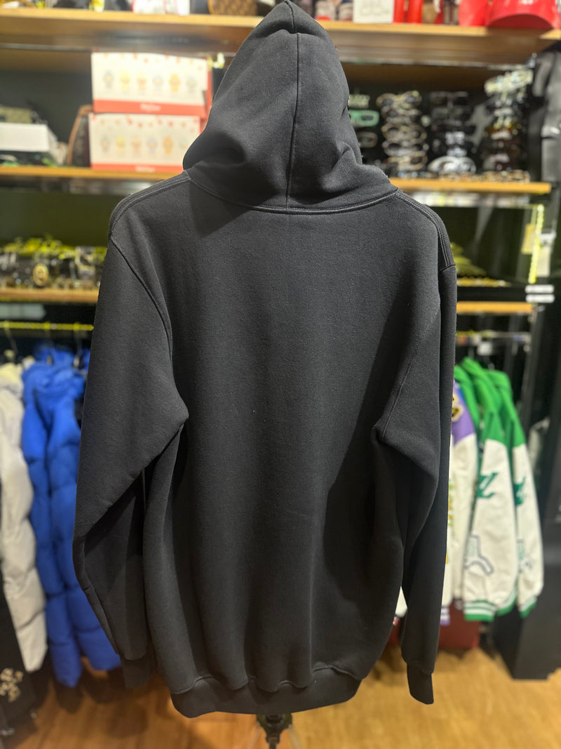 Moletom com Gorro Nike Black Logo Verde - Pronta Entrega