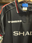 Camisa Vintage Umbro Manchester United Preta 98/99 - Pronta Entrega