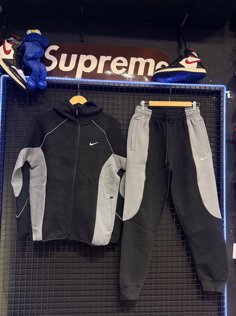 Conjunto Nike x Nocta Tech Fleece 2026 Black Grey  - Pronta Entrega