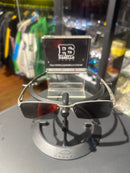 Óculos Oakley Lupa Do Vilão Lente Espelhada Preta - Pronta Entrega