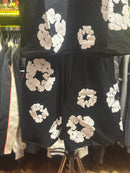 Conjunto Denim Tears Preto Camiseta + Short - Pronta Entrega