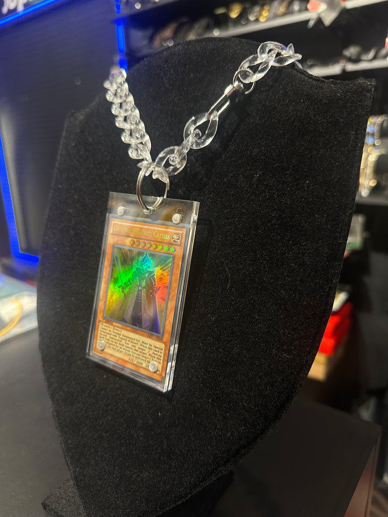 Corrente Yugioh Card Legendary Knight Critias - Pronta Entrega