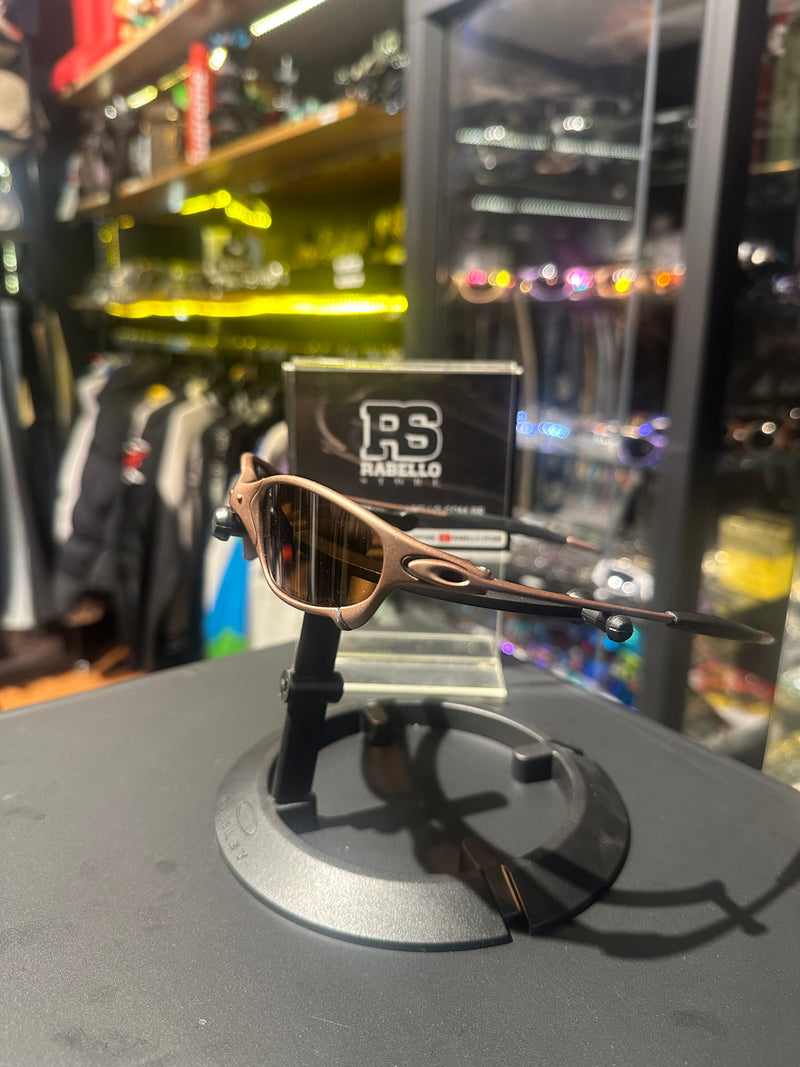 Óculos Oakley Juliete X-Metal Marrom Lente Brown - Pronta Entrega