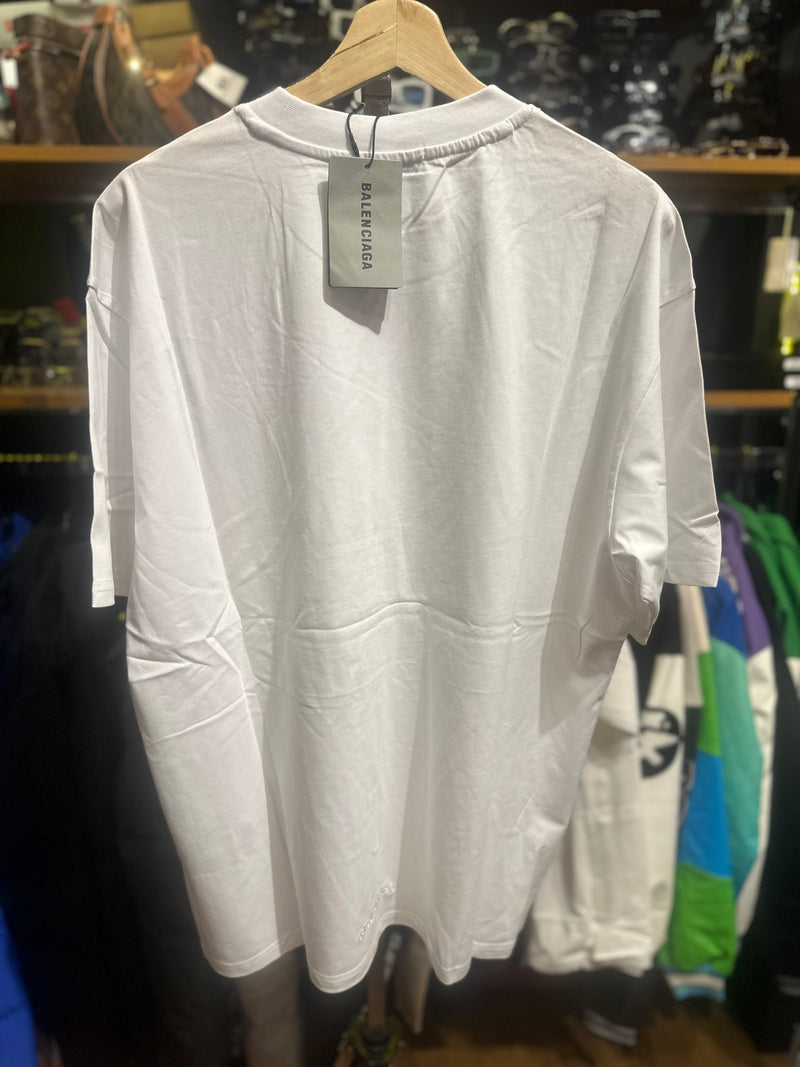 Camiseta Balenciaga “The Simpsons” Branca - Pronta Entrega