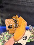 Bota Timberland x Bape x Undefeated 6-Inch - Pronta Entrega