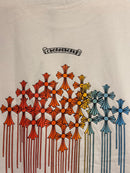 Camiseta Chrome Hearts “Chrome Heart” White - Pronta Entrega