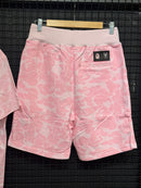 Conjunto Bape x Inter Miami Camiseta + Short Pink - Pronta Entrega