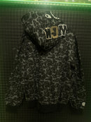 Jaqueta Bape Shark Camo Black Full Zip - Pronta Entrega
