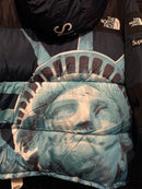 Jaqueta Puffer The North Face X Supreme Liberty Statue - Pronta Entrega