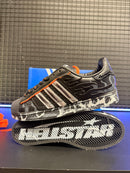 Tênis Hellstar x Adidas Superstar 'Black Flame' - Pronta Entrega