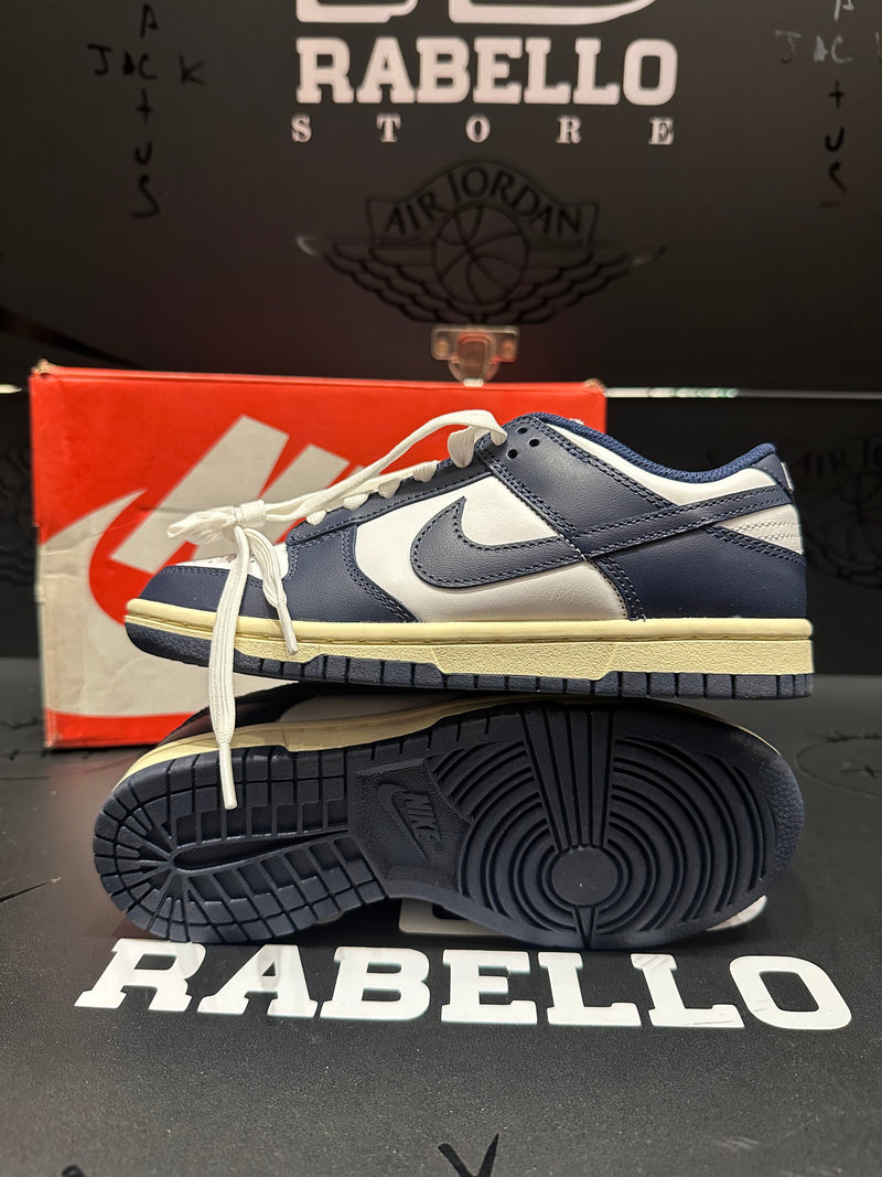 Tênis Nike Dunk Low Vintage Navy - Pronta Entrega