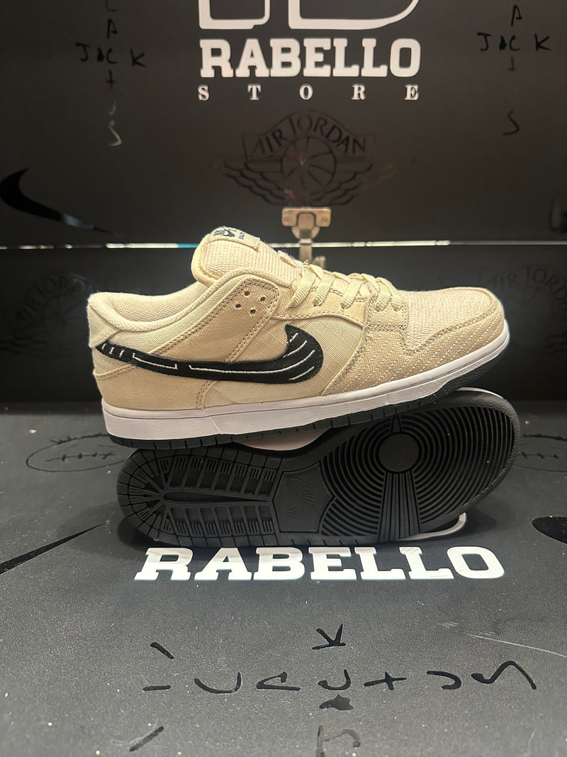 Tênis Nike SB Dunk Low Pro Albino & Preto “Jiu-Jitsu” - Pronta Entrega