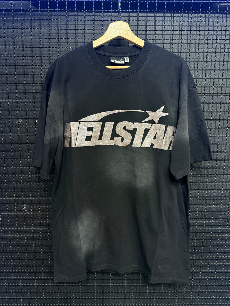Camiseta Hellstar Glitter Star Black - Pronta Entrega