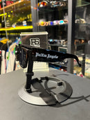 Óculos Palm Angels Retangular Lente Preto  - Pronta Entrega