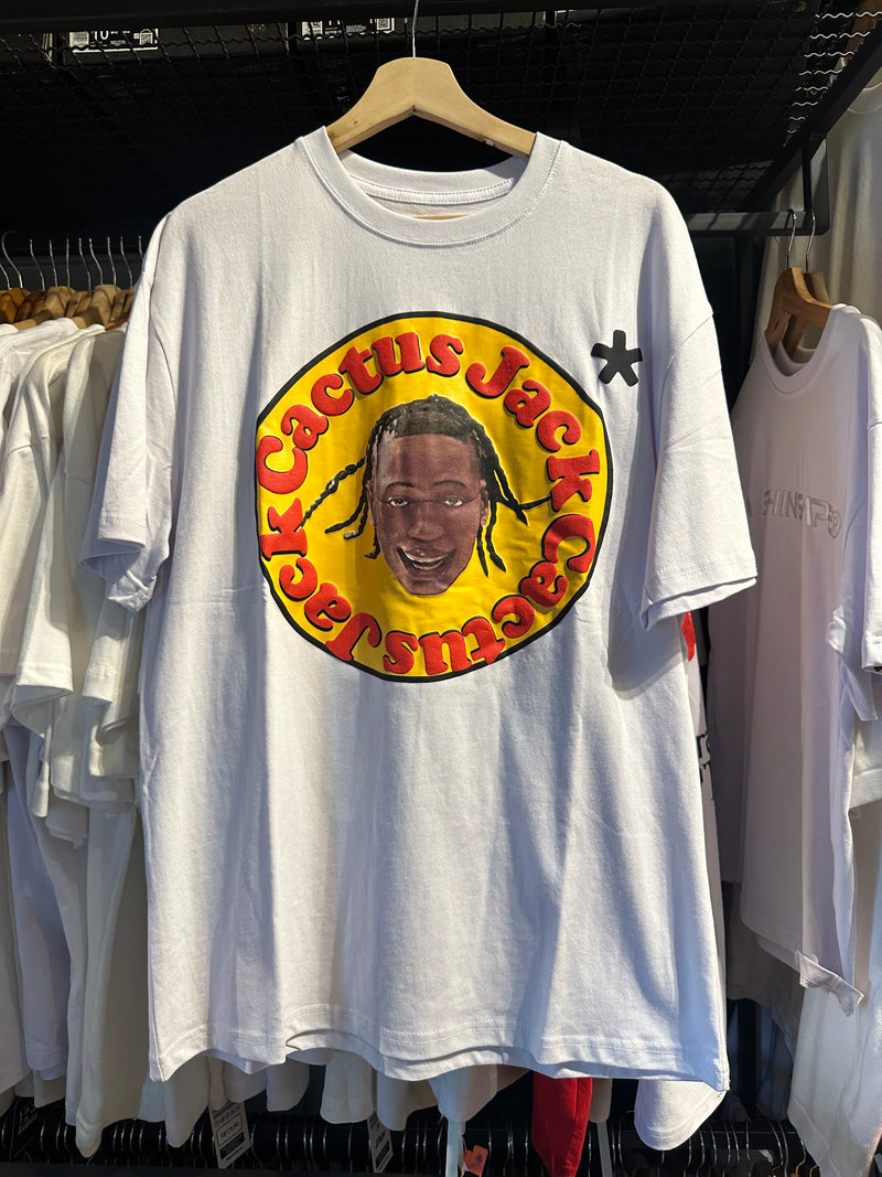 Camiseta TRAVIS SCOTT x MC DONALD’S Branco - Pronta Entrega