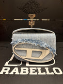 Bolsa Diesel Feminina 1DR Crossbody Jeans Marinho - Pronta Entrega