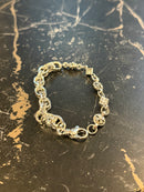 Pulseira Chrome Hearts 20’CM Slim Aço inoxidável - Pronta entrega