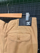 Calça DC Shoes Cargo Sarja Bege - Pronta Entrega
