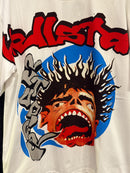 Camiseta Hellstar Scream Boy Branca - Pronta Entrega