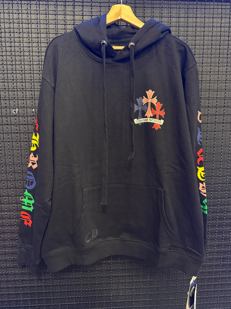 Moletom Chrome Hearts Multicolor Black - Pronta Entrega