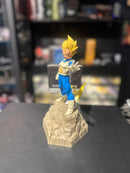 Action Figure Dragon Ball Z - Vegeta Absolute Perfection Bandai Banpresto Multicor 24cm PVC - Pronta Entrega