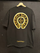 Camiseta Chrome Hearts Yellow Cruz Black - Pronta Entrega
