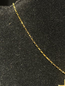 Corrente Cartier Banhada Pingente Cruz Aberta 60 CM - Pronta Entrega