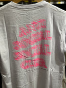 Camisa Anti Social Social Club Branca Logo Pink - Pronta Entrega