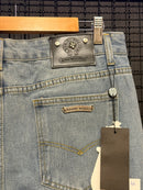 Calça Jeans Flare Chrome Hearts x Comme Des Garçons - Pronta Entrega