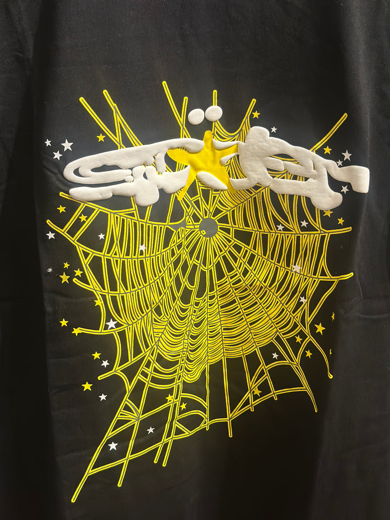 Camiseta Sp5der Preta - Pronta Entrega