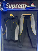 Conjunto Nike x Nocta Tech Fleece 2026 Black Grey Yellow- Pronta Entrega