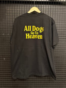 Camiseta Supreme All Dogs Go To Heaven Black - Pronta Entrega