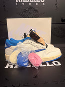 Tênis Nike Air Jordan 1 Low Travis Scott Fragment Military Blue - Pronta Entrega