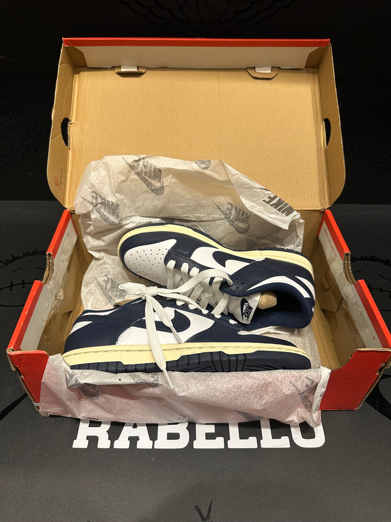 Tênis Nike Dunk Low Vintage Navy - Pronta Entrega