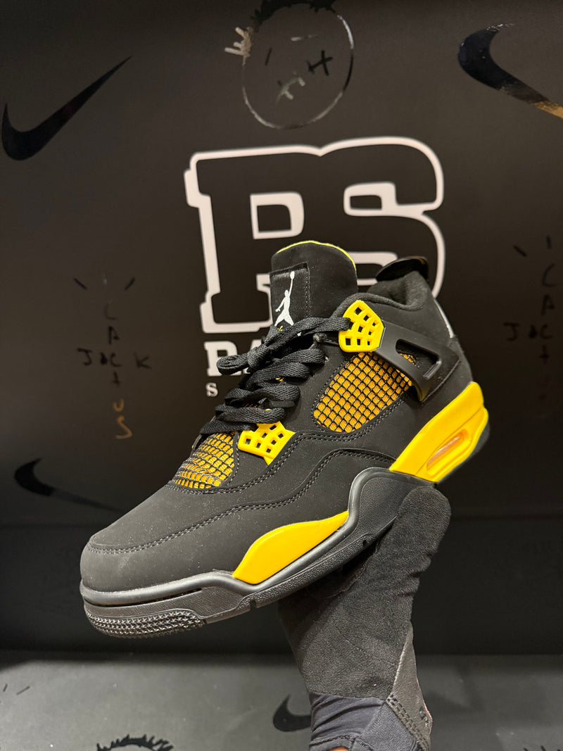 Tênis Nike Air Jordan 4 Retro Yellow Thunder - Pronta Entrega