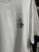 Camiseta Chrome Hearts Logo Multicolor Branca - Pronta Entrega