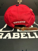 Boné Supreme 2 Tone Red Blue S Logo White - Pronta Entrega