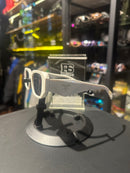 Óculos Prada  Armação Branca Lente Preta - Pronta Entrega