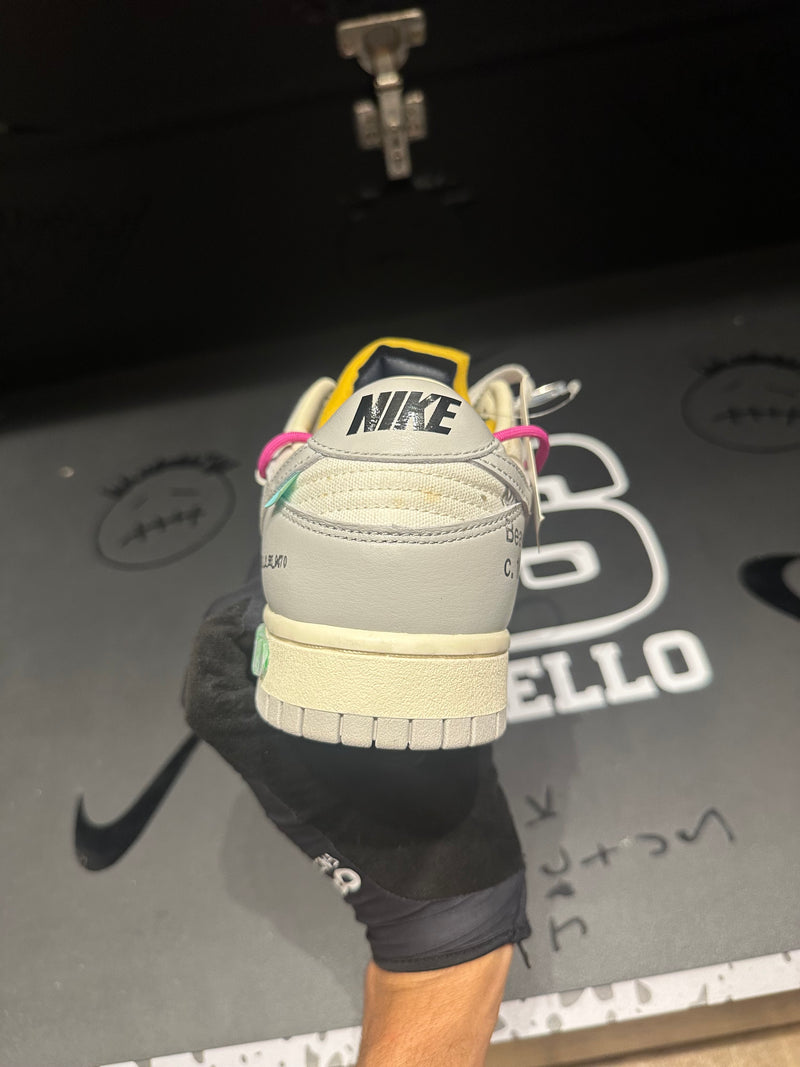 Tênis Nike Dunk Low Off-White 30:50 - Pronta Entrega
