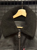 Jaqueta Couro Levi’s Gola Sherpa Black - Pronta Entrega