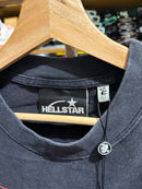 Camiseta Hellstar Sports Core Gel Logo Preto’  - Pronta Entrega