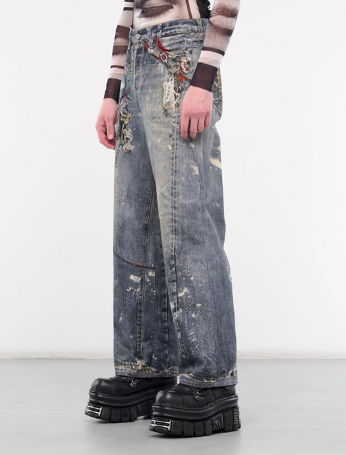 Calça Jeans ACNE STUDIOS 1981F TROMPE L'OEIL BAGGY