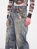 Calça Jeans ACNE STUDIOS 1981F TROMPE L'OEIL BAGGY