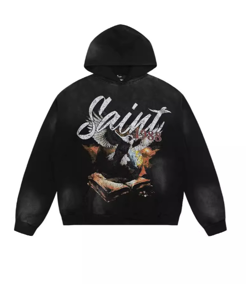 Moletom Saint Michael x Denim Tears 'Holly Sant' - Encomenda