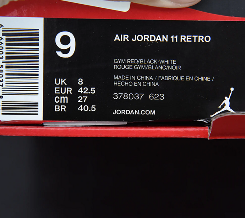 Nike Air Jordan 11 Retro High "Gym Red" - Encomenda