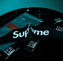 Supreme Logo Facemask Neoprene - Pronta Entrega