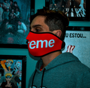 Supreme Logo Facemask Neoprene - Pronta Entrega