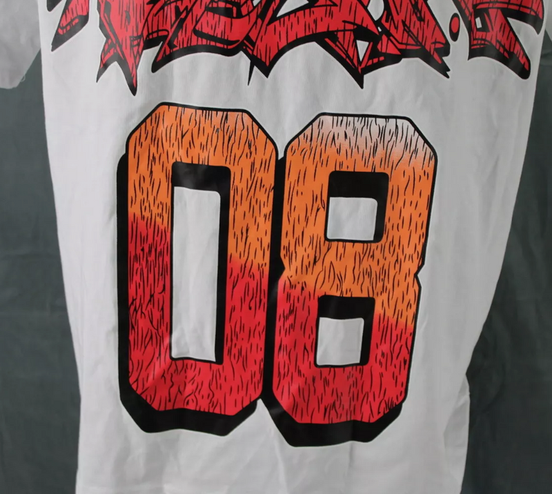 Camiseta Hellstar 08 Big Graphic Branco - Encomenda