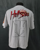 Camiseta Hellstar 08 Big Graphic Branco - Encomenda
